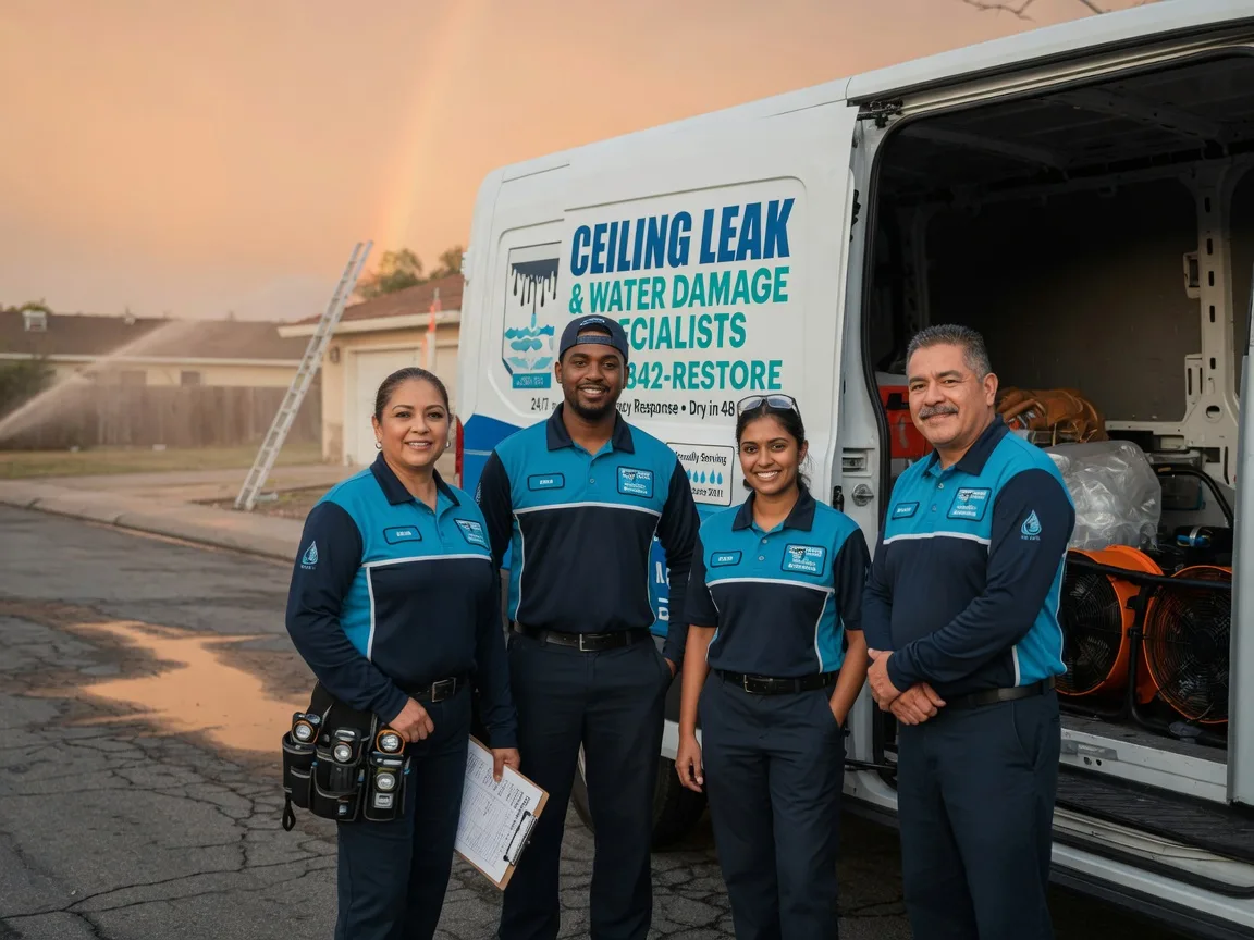 Ceiling Leak Cleanup company in Pedro, OH